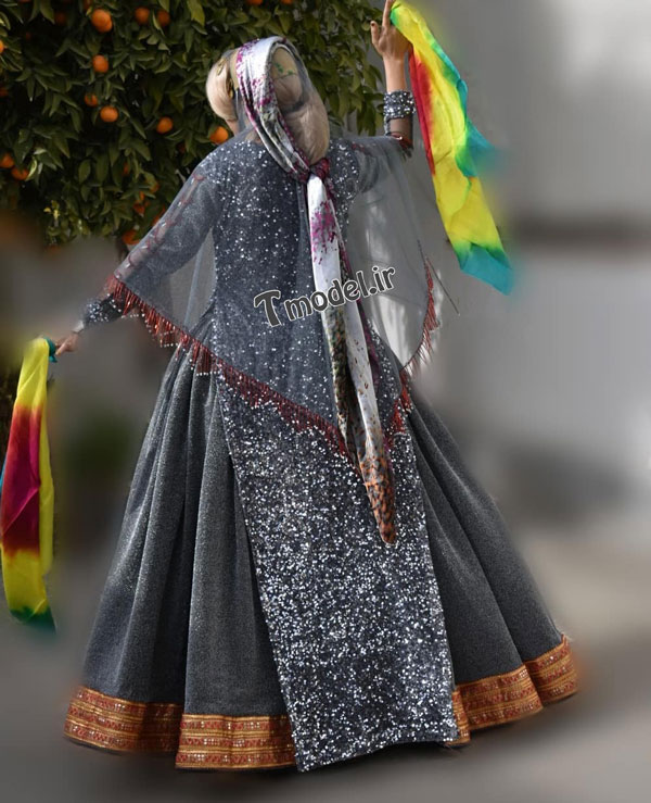 مدل لباس سنتی ایل قشقایی