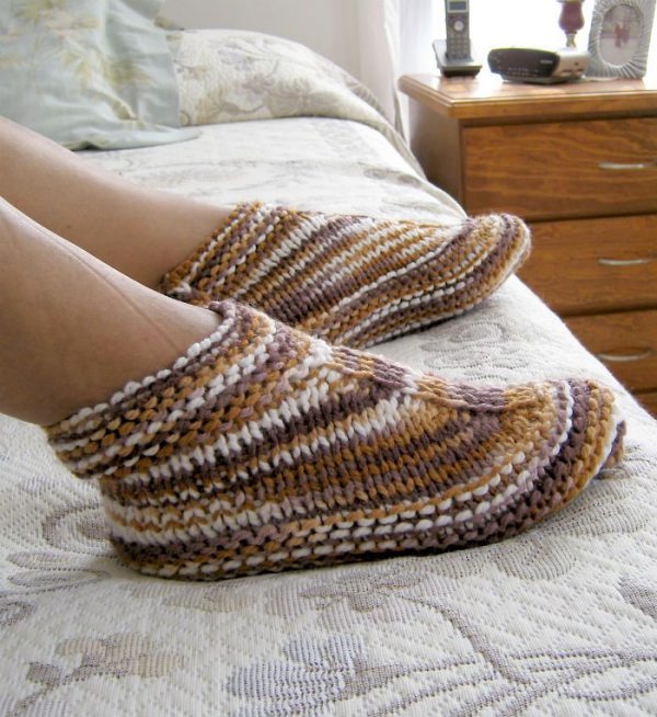 Knitting boot for women